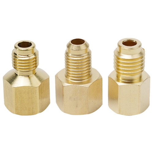 Vacuum pump adapter brass - pump, hvac