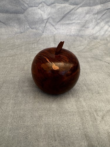 Vintage hand turned wooden - hand,