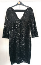 George Asda Black Sequin