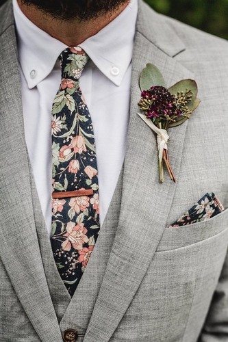 Blue pink floral cotton - blue,