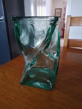 Large Glass Vase. Recycled