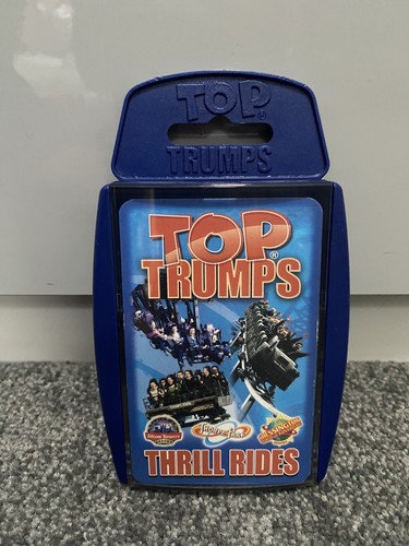 Top trumps cards thrill - trumps, rides