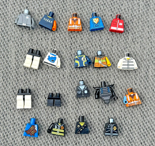 Lego minifigure parts job - minifigure, lot