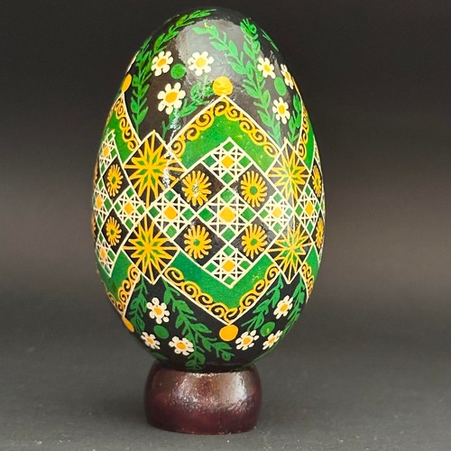 Real ukrainian pysanky goose - ukrainian,