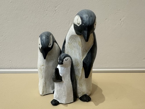 Penguin family ornament - family, of
