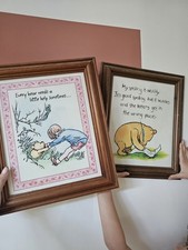 Vintage winnie the pooh framed - vintage,