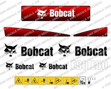 BOBCAT E80 MINI DIGGER DECAL