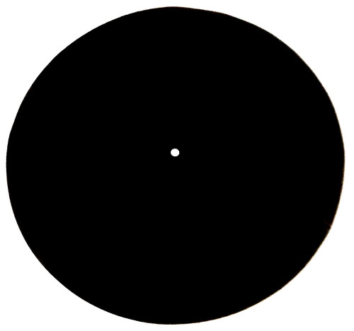 Genuine leather slip mat - leather,