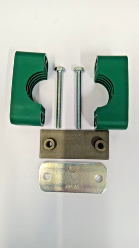 Hydraulic pipe hose clamp - &,