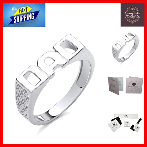 Sterling silver dad - sterling, size