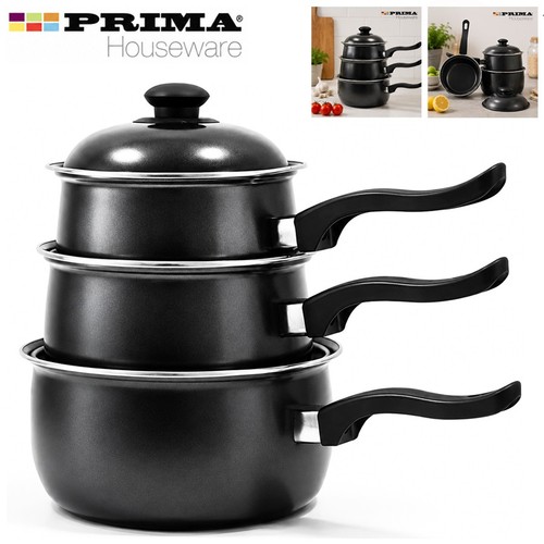 6pc non stick - carbon, steel