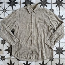 Clyde Valley Shirt Scottish Country wear- Men’s Size Large - 100% Cotton Flannel