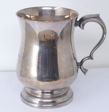 RMS Mauretania Dismantling Tankard Metal From Inverkeithing 1966 Silver Plated