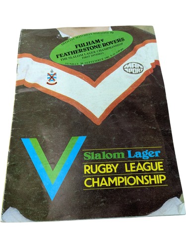 Fulham featherstone rovers - v,