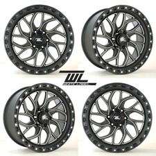 White Label Tornado 18" x 9" 6x139.7 et0 Alloys fits Mitsubishi L200