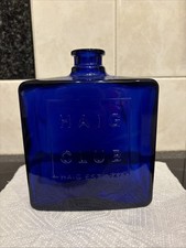 EMPTY Haig Club Whiskey Blue Bottle 700ml Cobalt Blue