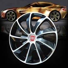 Set of 15'' Wheel trims hub caps for Punto Doblo Mk3  Stilo - 4x15''