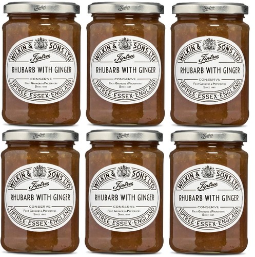 Tiptree rhubarb ginger - tiptree, &