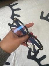 Mens Womens Clear Lens Square Frame Vintage Retro Fashion Geek Glasses 