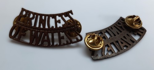Pwrr shoulder titles - shoulder, british