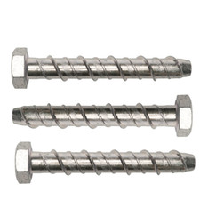 CONCRETE THUNDER BOLT SCREW HEX HEAD MULTI FIX ANCHOR FIXINGS MASONRY SCREWS