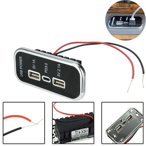 Ports type usb car - pd, type-c