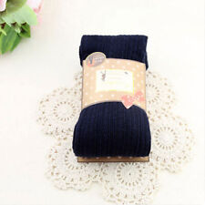 Warm Tights Woolen Yarn Knitted Pantyhose Footed Tights Women Stretch Stockings