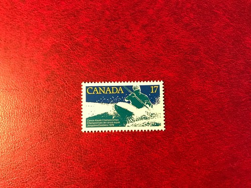 Canada 1979 mnh canoe - canada,