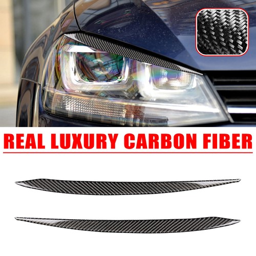 Carbon fiber headlight eyelid - fiber,