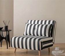 Roma Black And White Stripe