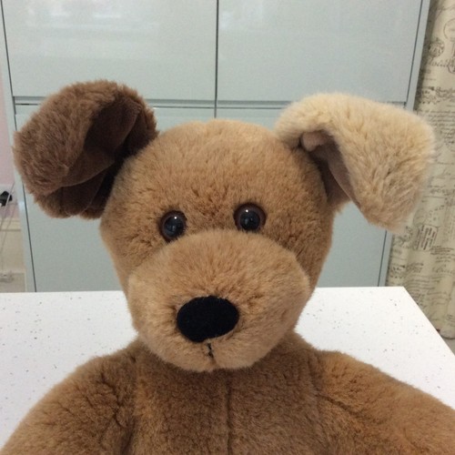 Build bear brown puppy dog - brown,