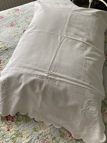 Antique white cushion pillow - antique, cushion/pillow
