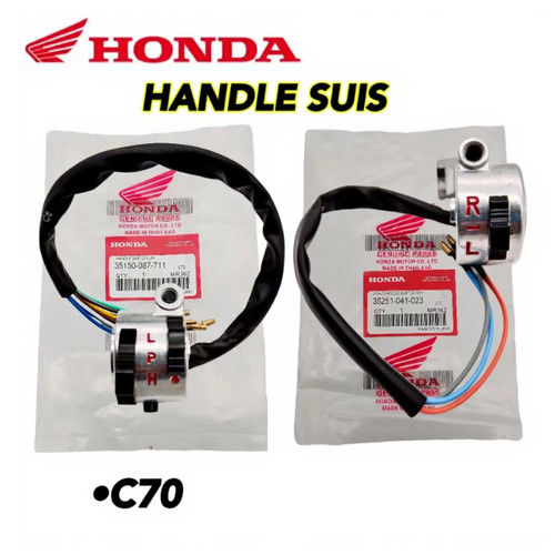 Honda c70 handle - honda, pair