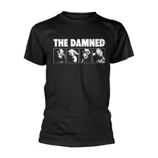 The Damned 'Headshots' Black T