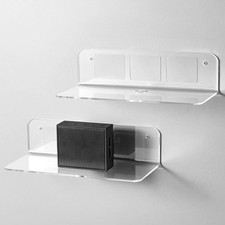 Drill floating shelves - no,