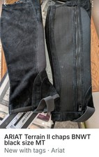 ARIAT Terrain II Chaps. Black