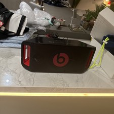 Beats By Dre Portable Large Speaker In Black Aux Compatible Beatbox Portable