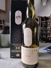 Lagavulin 16 Scotch Whisky Empty Bottle and Box