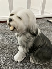 Vintage old english sheepdog