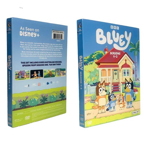 Bluey seasons tv - bluey, 1-3
