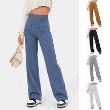 Womens Casual High Waist