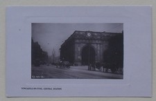 1 Old Postcard of Newcastle-On-Tyne, Central Station, Tyne and Wear. RP?