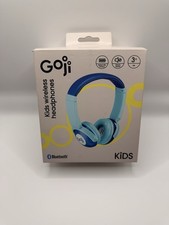 GOJI Wireless Bluetooth Kids Headphones Volume Limiting Safe GKIDBTB18 Blue R