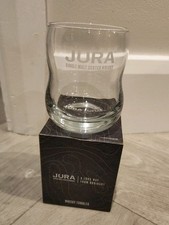 Jura Whisky Tumbler Glass New