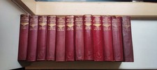 The British Encyclopedia Illustrated 1933 12 Vol Set Odhams Press Red Cloth