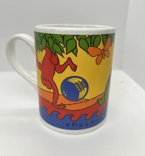 Kiln Craft The Body Shop Environment in Danger Collectors Coffee Mug 1993