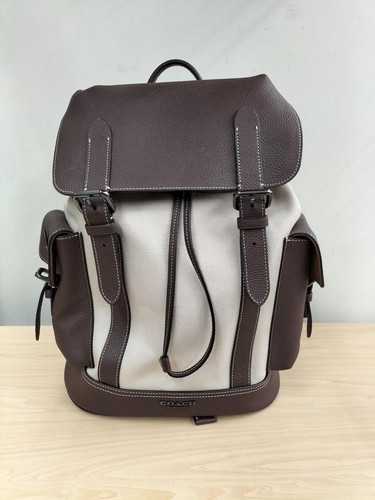 Coach backpack black leather - coach,