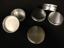 10 x 50ml Aluminium Balm Tin