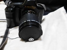 Canon T90 35mm SLR camera with various lenses