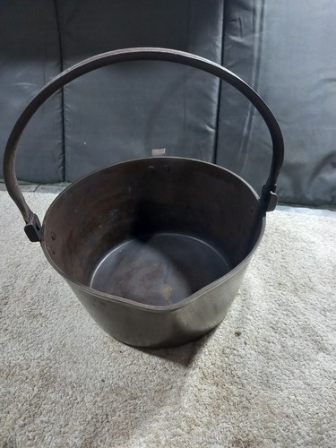 Vintage brass jam pan - vintage,